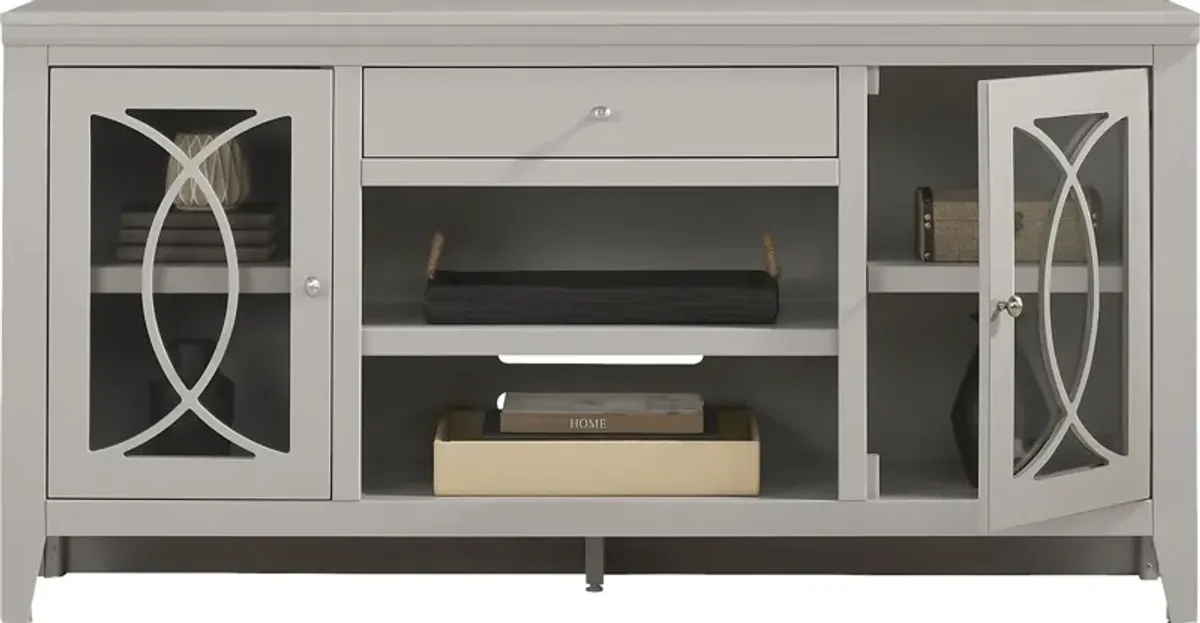 Abbie II Gray 66 in. Console