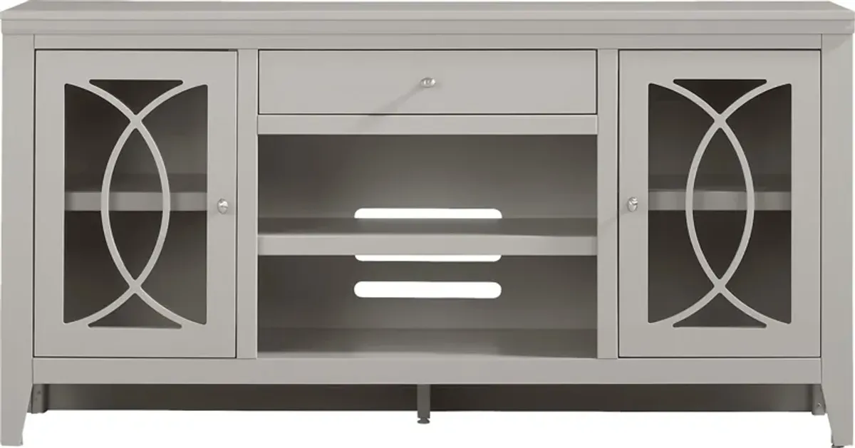 Abbie II Gray 66 in. Console