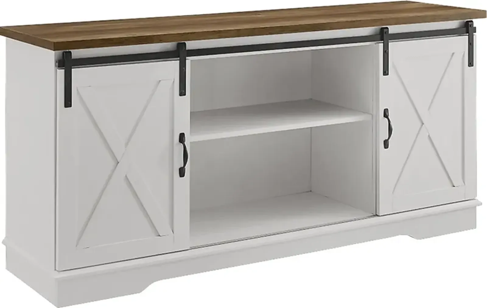 Coneflower White 58 in. Console