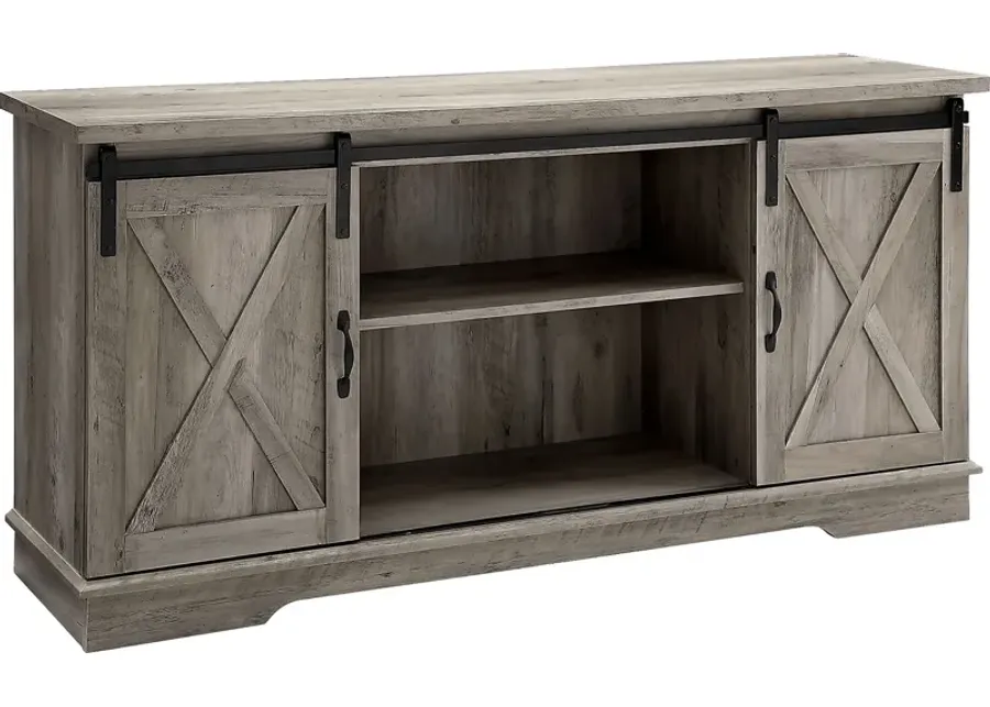 Coneflower Gray 58 in. Console