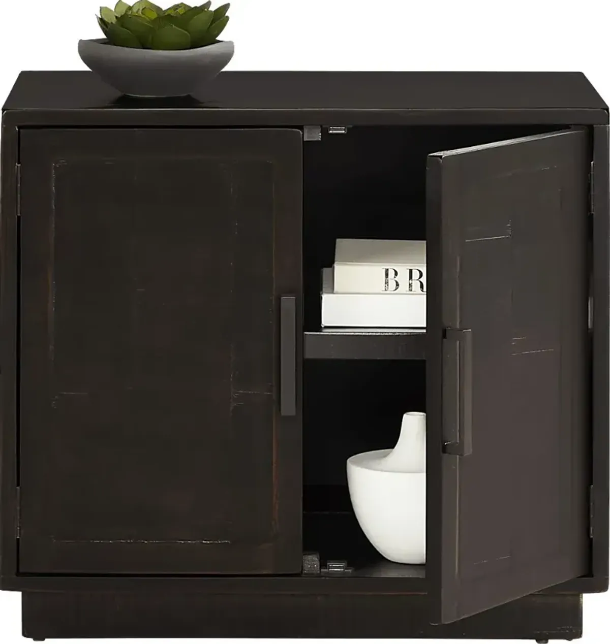 Ellison Black Accent Cabinet