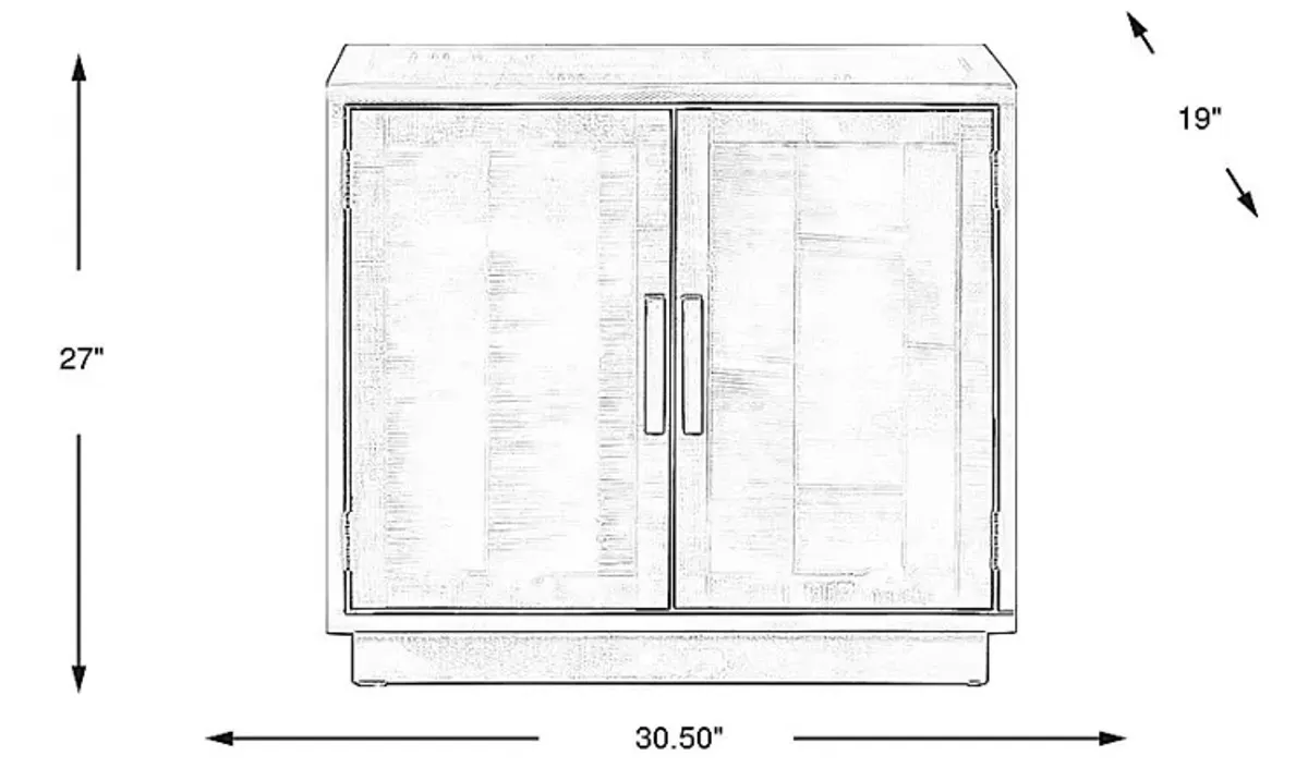 Ellison Gray Accent Cabinet