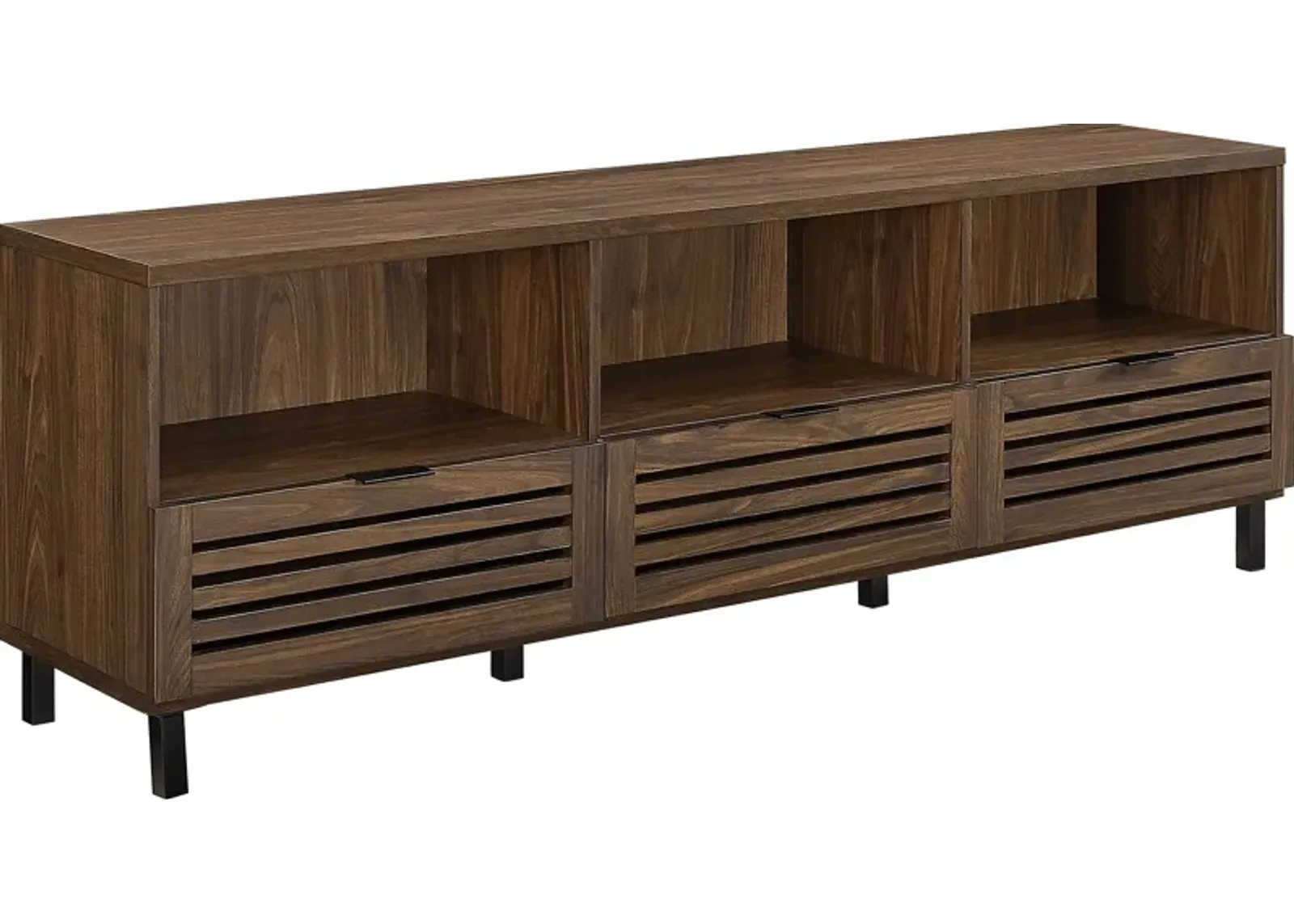 Dunmire Walnut 70 in. Console