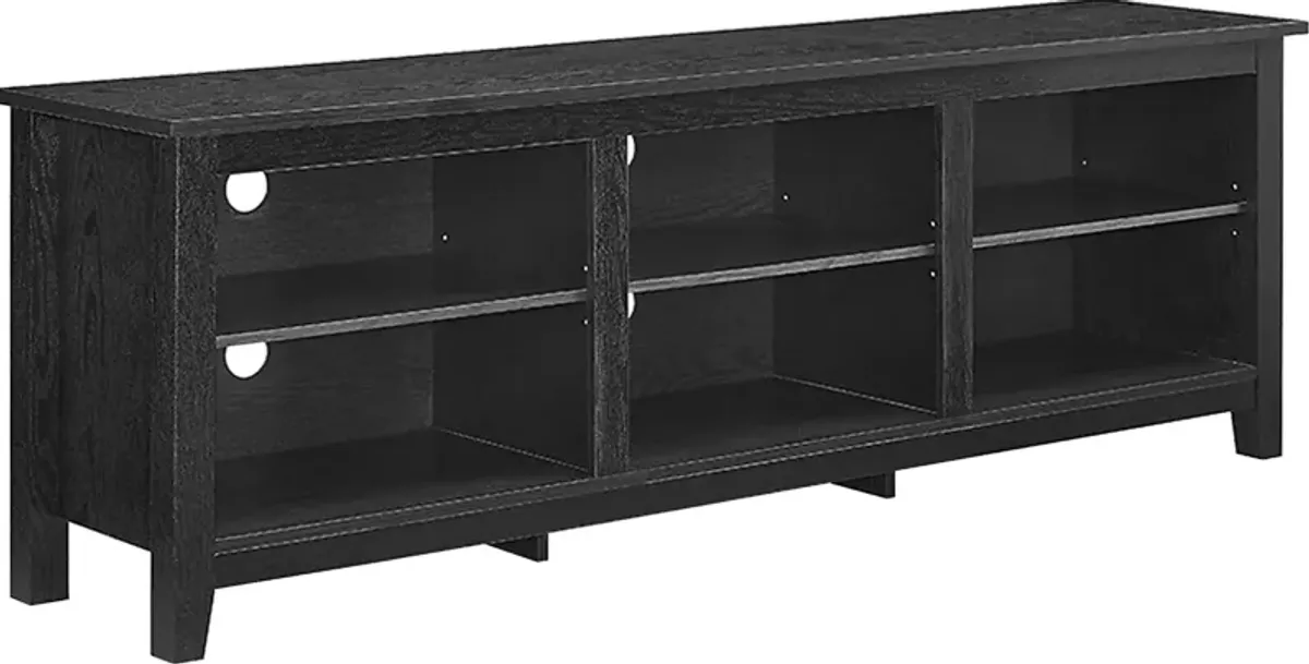 Everett Black 70 in. Console