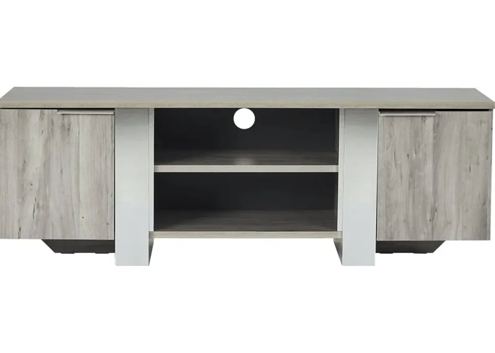 Heatherview Gray 70 in. Console