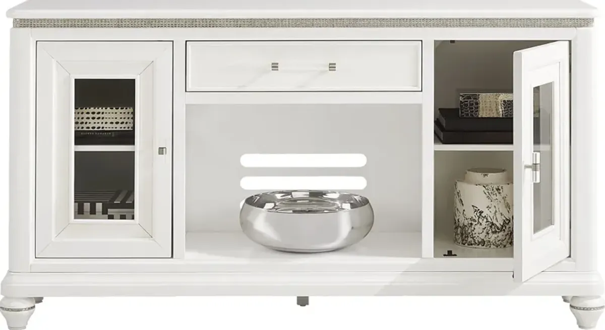 Starlet Lane White 66 in. Console