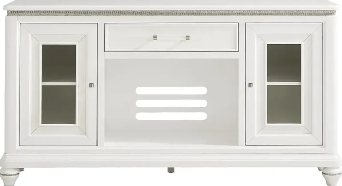 Starlet Lane White 66 in. Console
