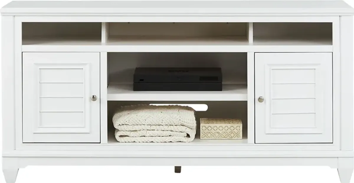 Hilton Head White 66 in. Console
