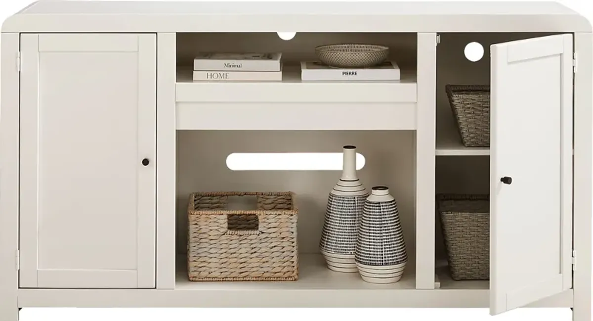 Montavilla White 64 in. Console