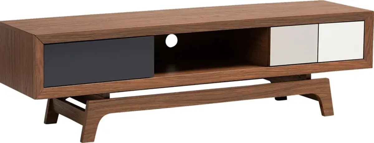 Skysail Walnut 63 in. Console