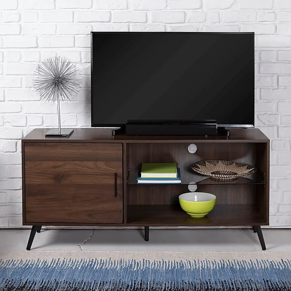 Galwan Walnut 52 in. Console