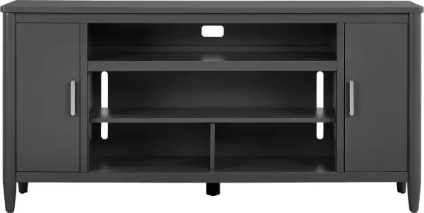 Modern Villa Iron Ore 72 in. Console