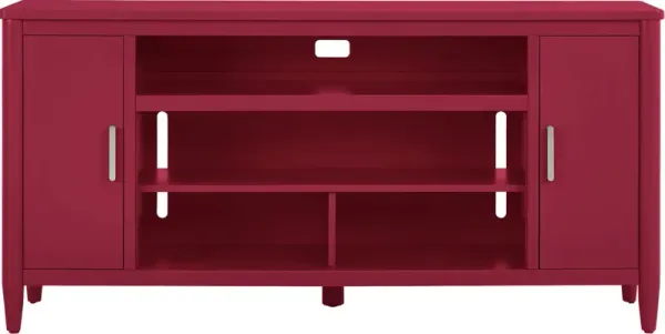 Modern Villa Red 72 in. Console