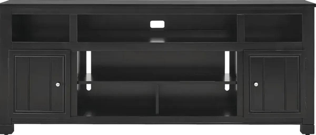 Lakeside Cottage Black 84 In. Console