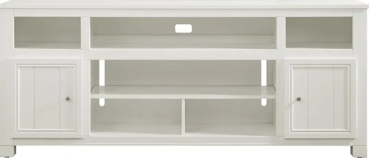 Lakeside Cottage White 84 In. Console
