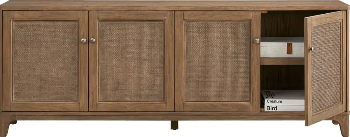 Garden Grove Brown 80 in. Console
