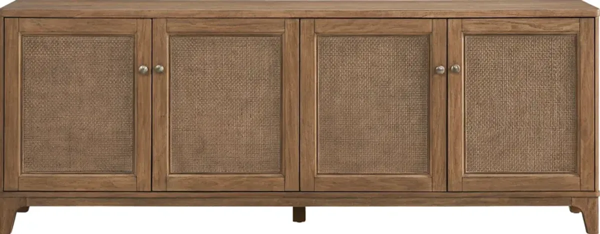 Garden Grove Brown 80 in. Console