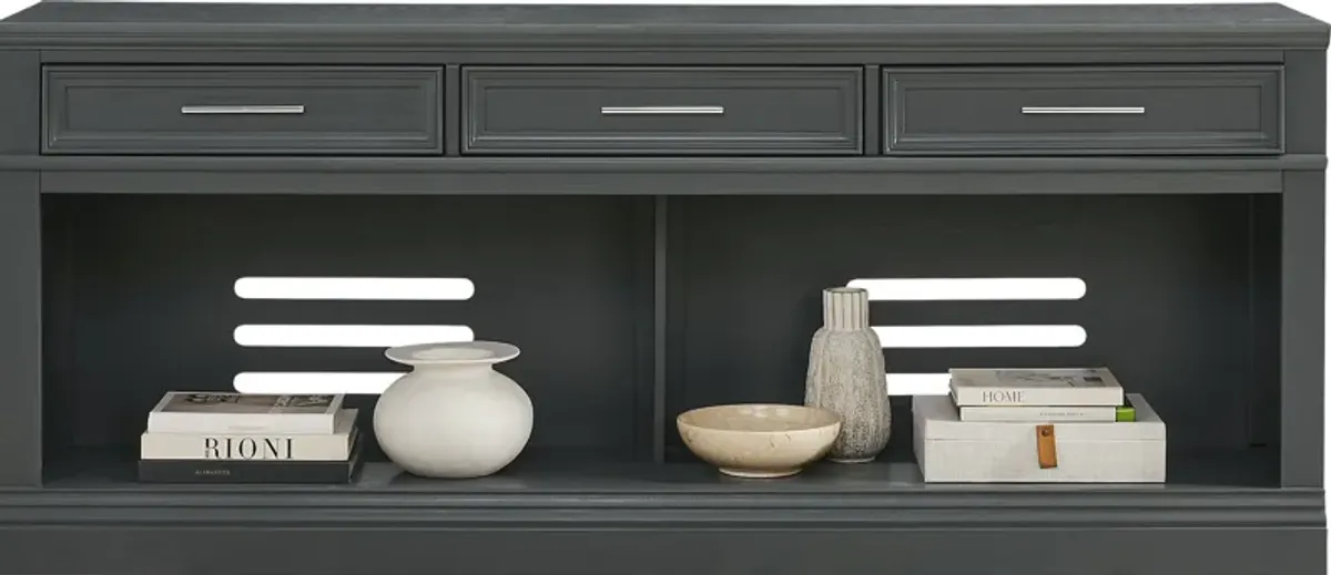 Stephenson Dark Gray 78" Console