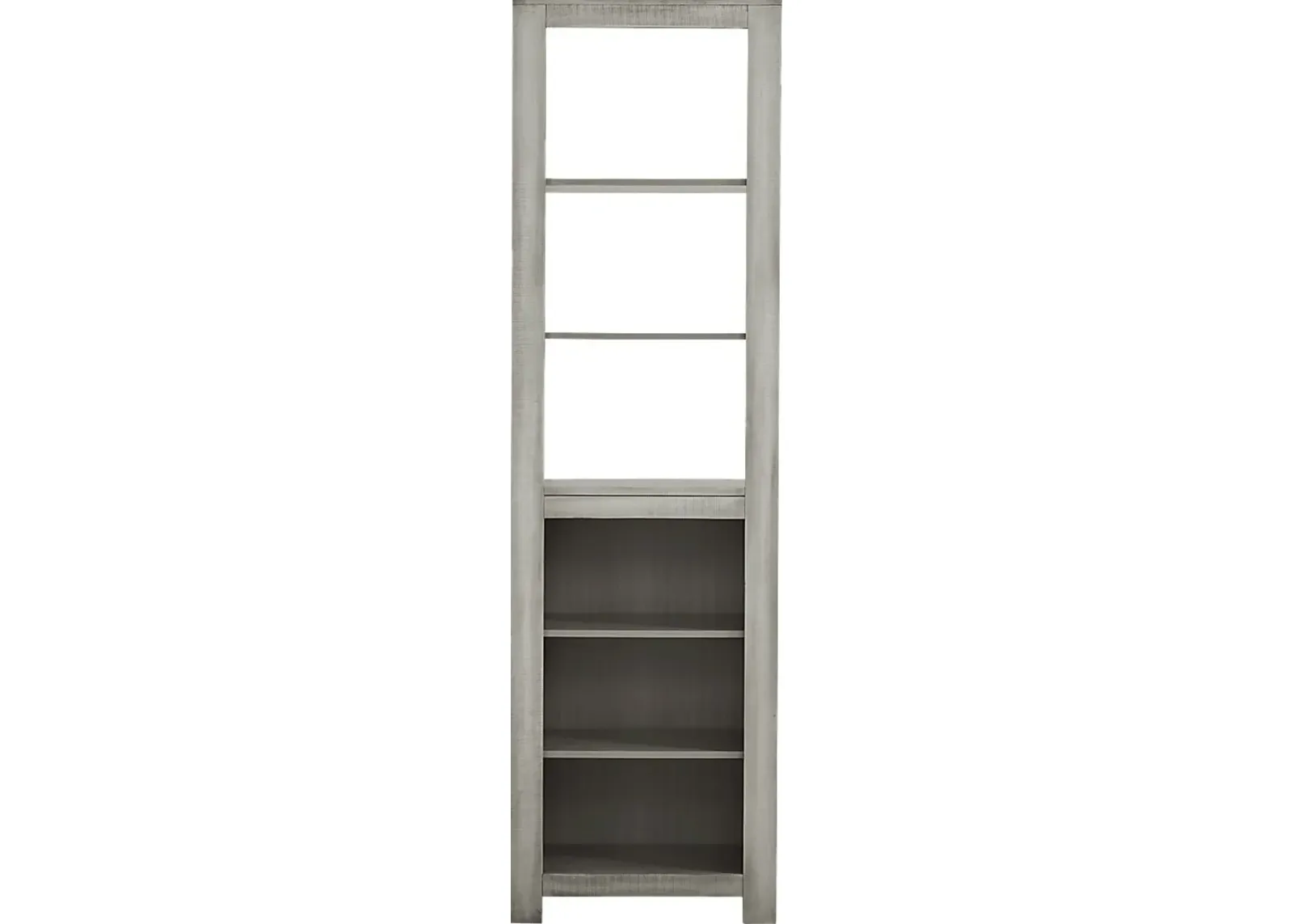 Abbey Springs Gray Bookcase