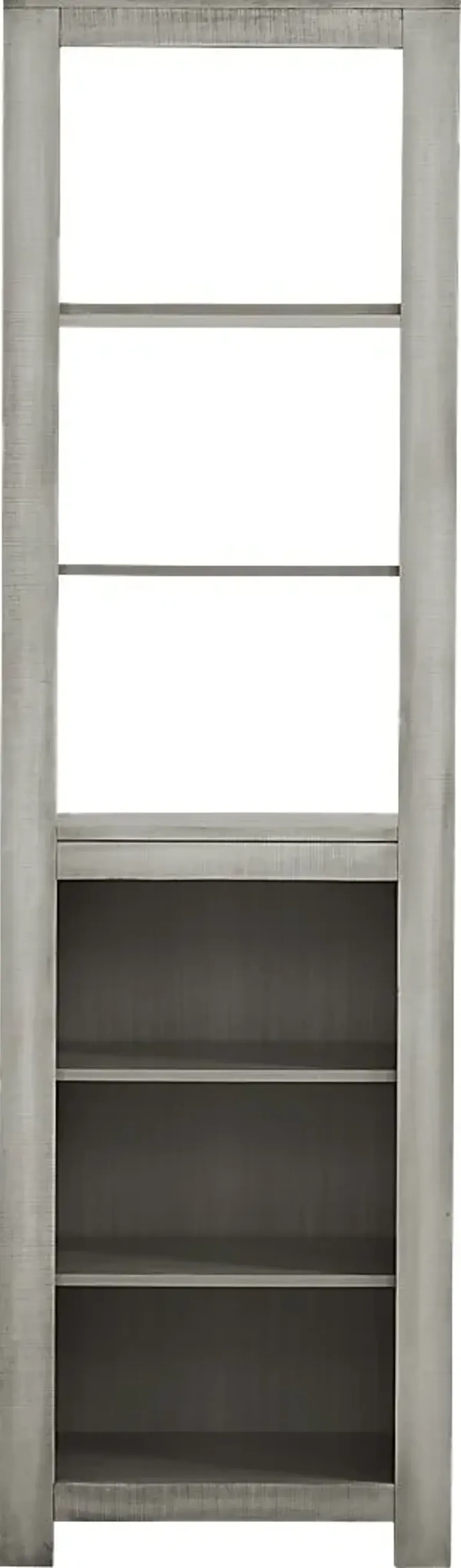 Abbey Springs Gray Bookcase