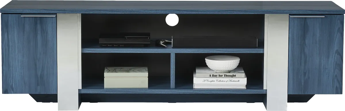 Heatherview Blue 79 in. Console