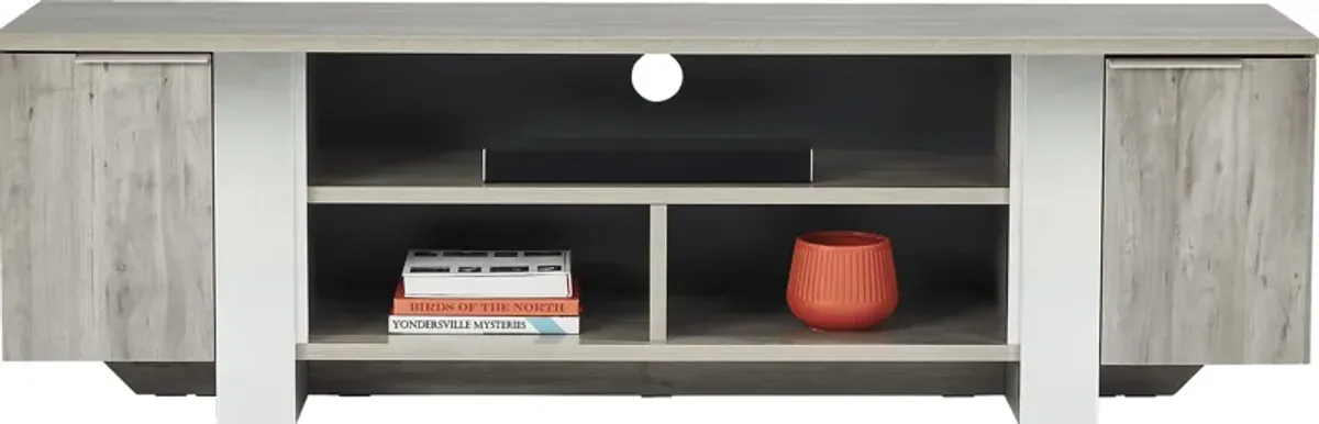 Heatherview Gray 79 in. Console