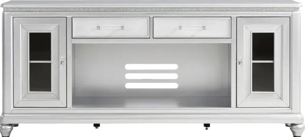 Starlet Lane Silver 80 in. Console