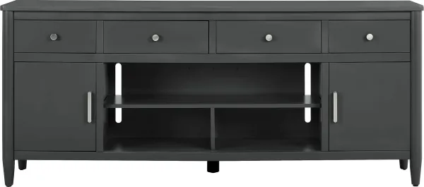 Modern Villa Iron Ore 82 in. Console