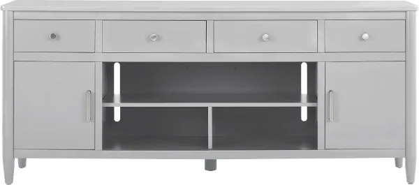 Modern Villa Light Gray 82 in. Console