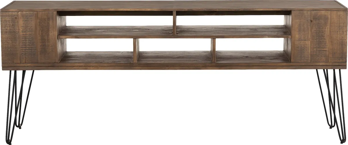 Del Sol Brown 72" Console