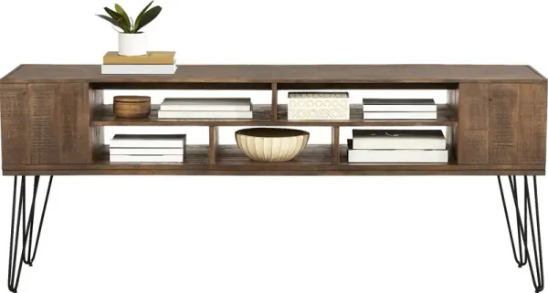 Del Sol Brown 72" Console