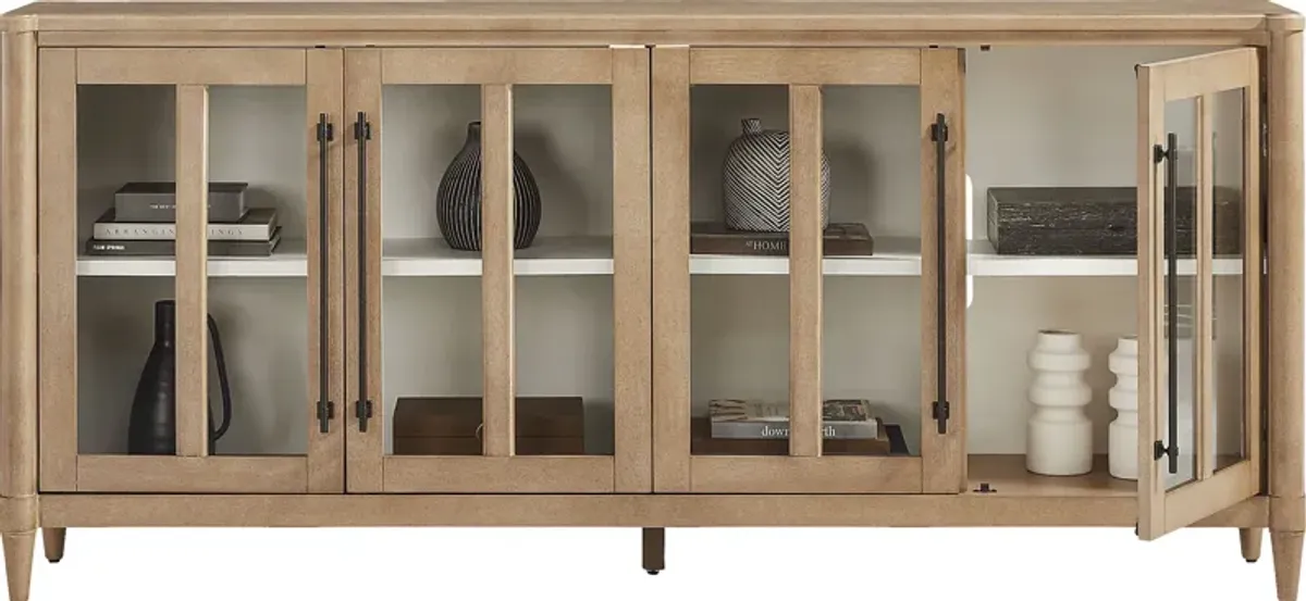Oakwood Terrace Sand 80 in. Console