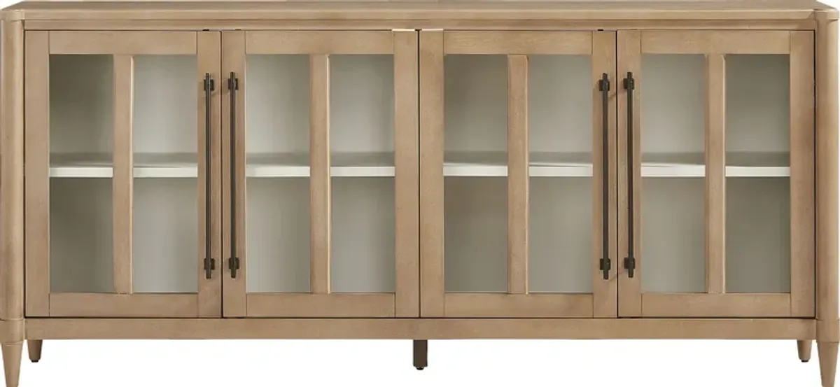 Oakwood Terrace Sand 80 in. Console