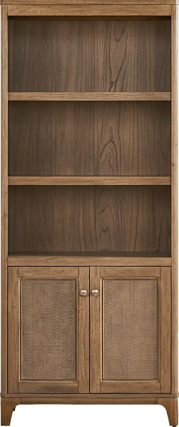 Garden Grove Brown Bookcase Pier