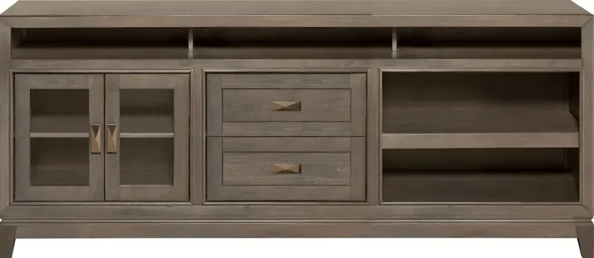 River Terrace Gray 82 in. Console