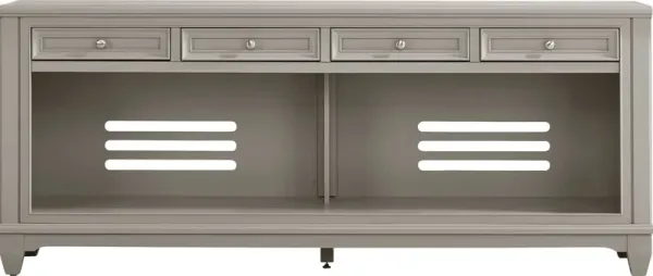 Hilton Head Gray 80 in. Console