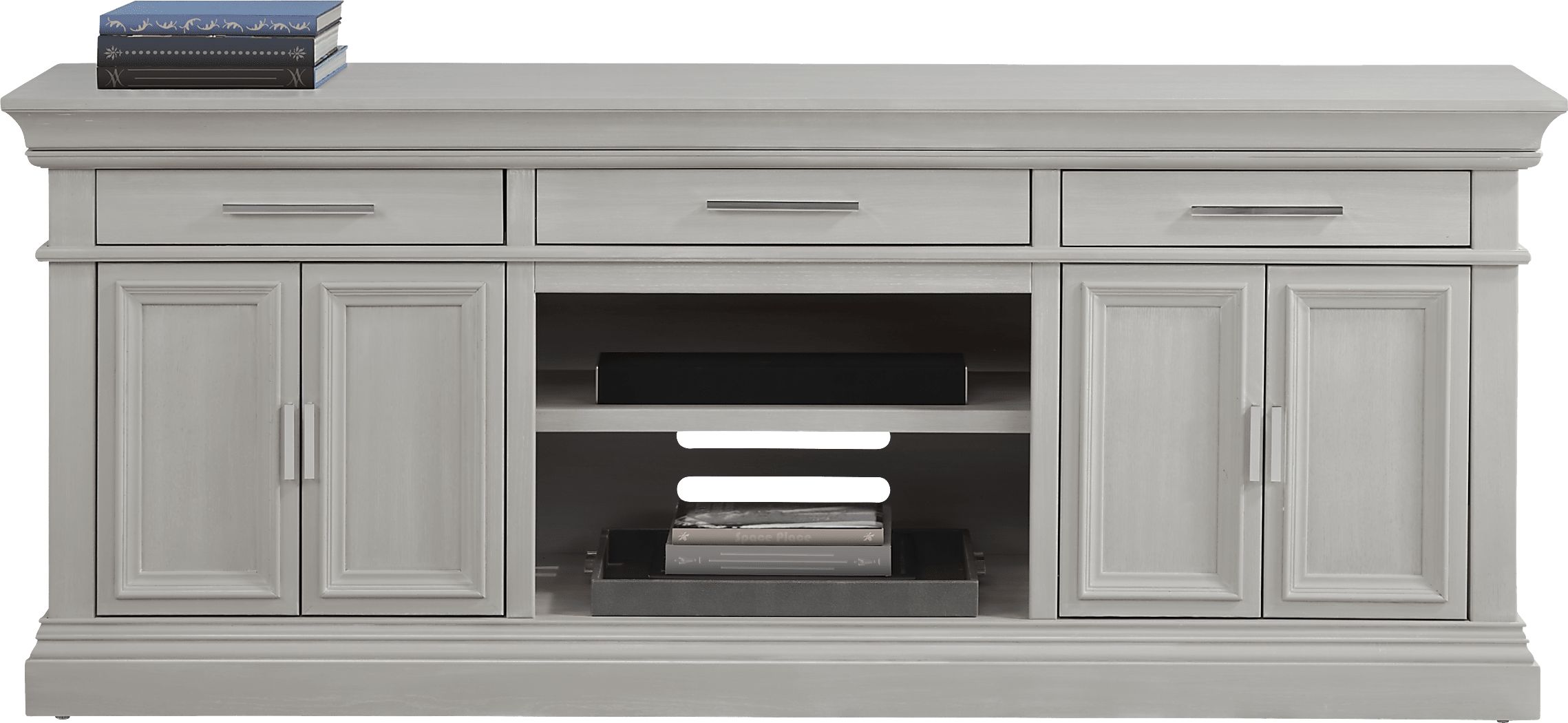 Brightwood Gray 82 in. Console