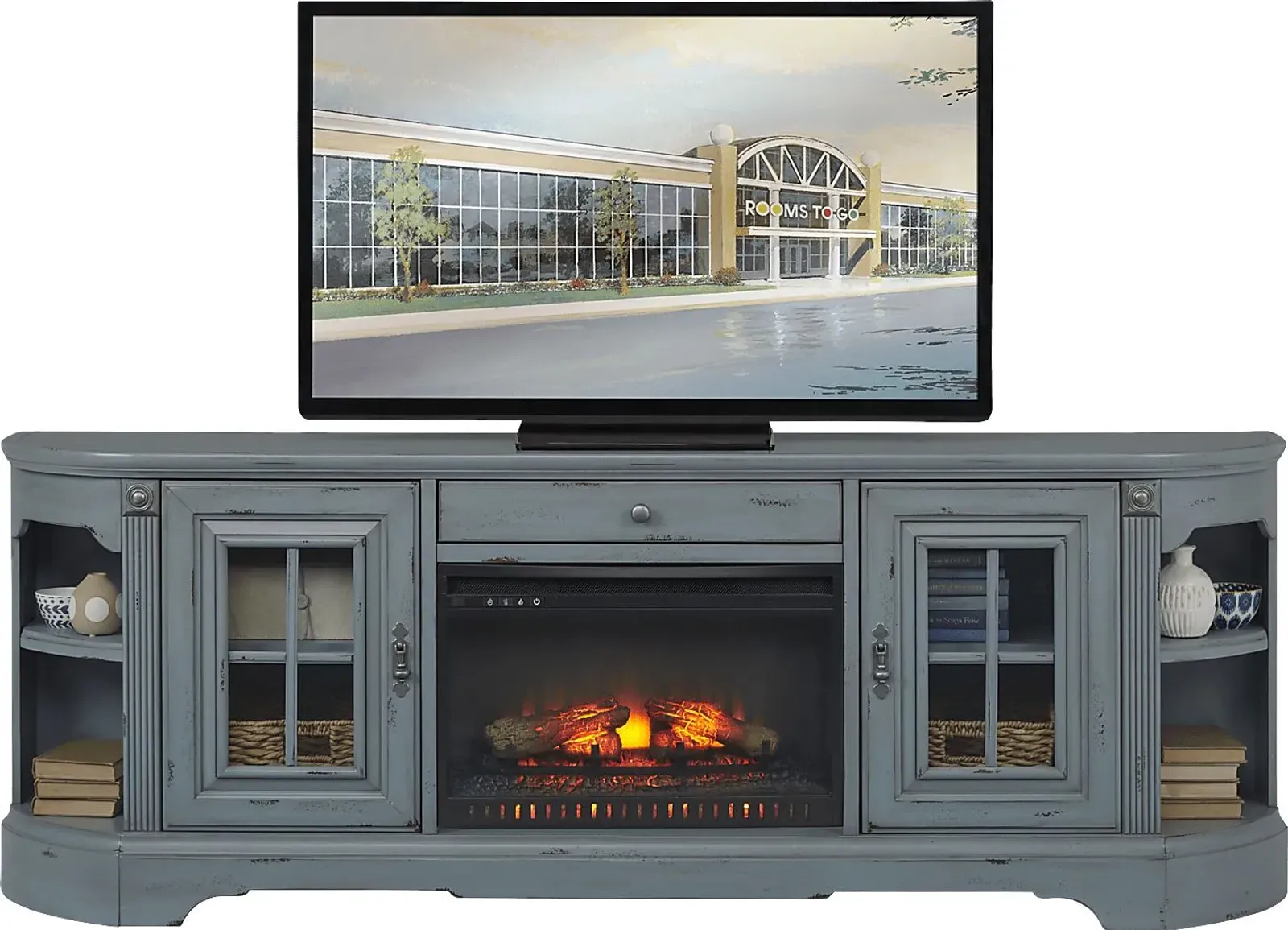 Rooms to go tv console discount