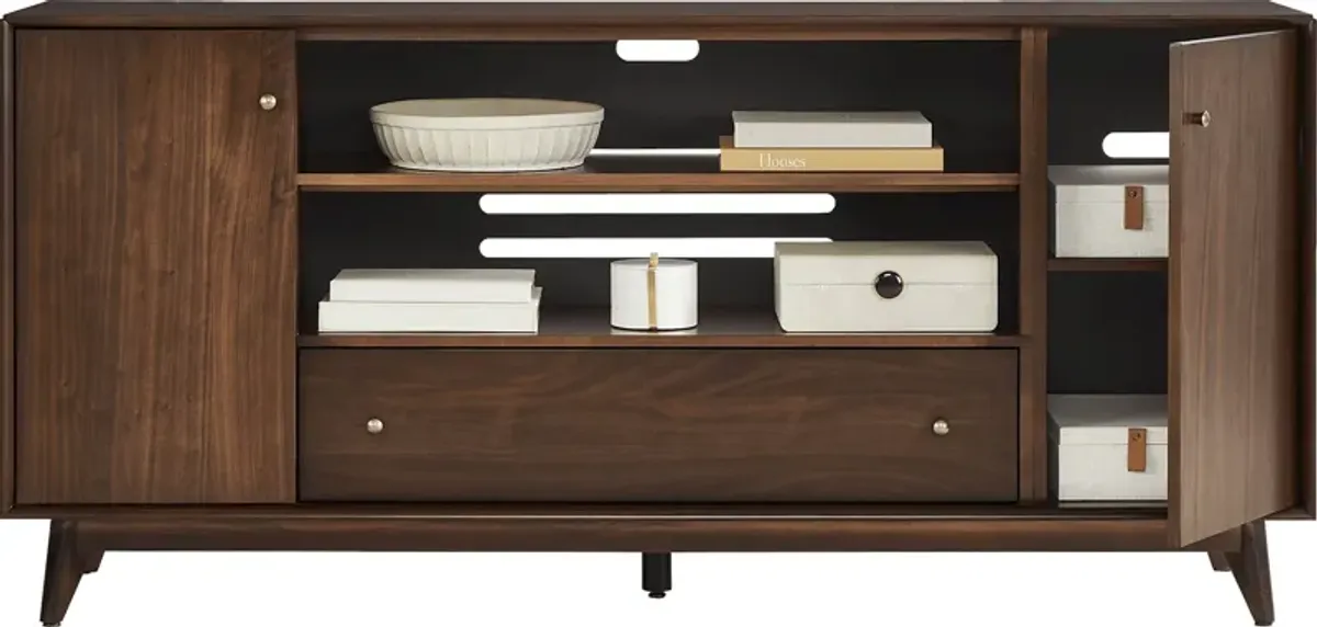 Broxbern Walnut 76 in. Console