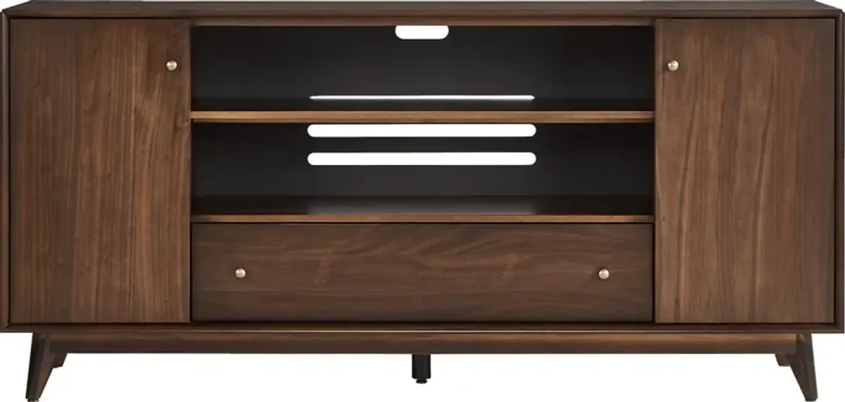 Broxbern Walnut 76 in. Console