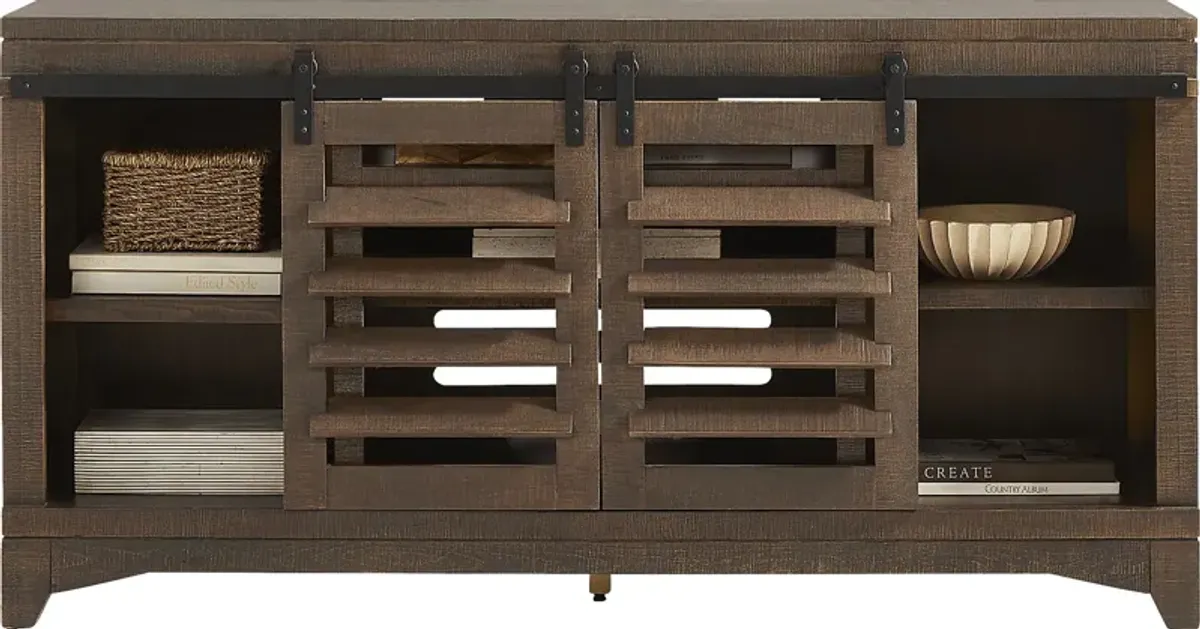 Canoe Creek Brown 66 in. Console