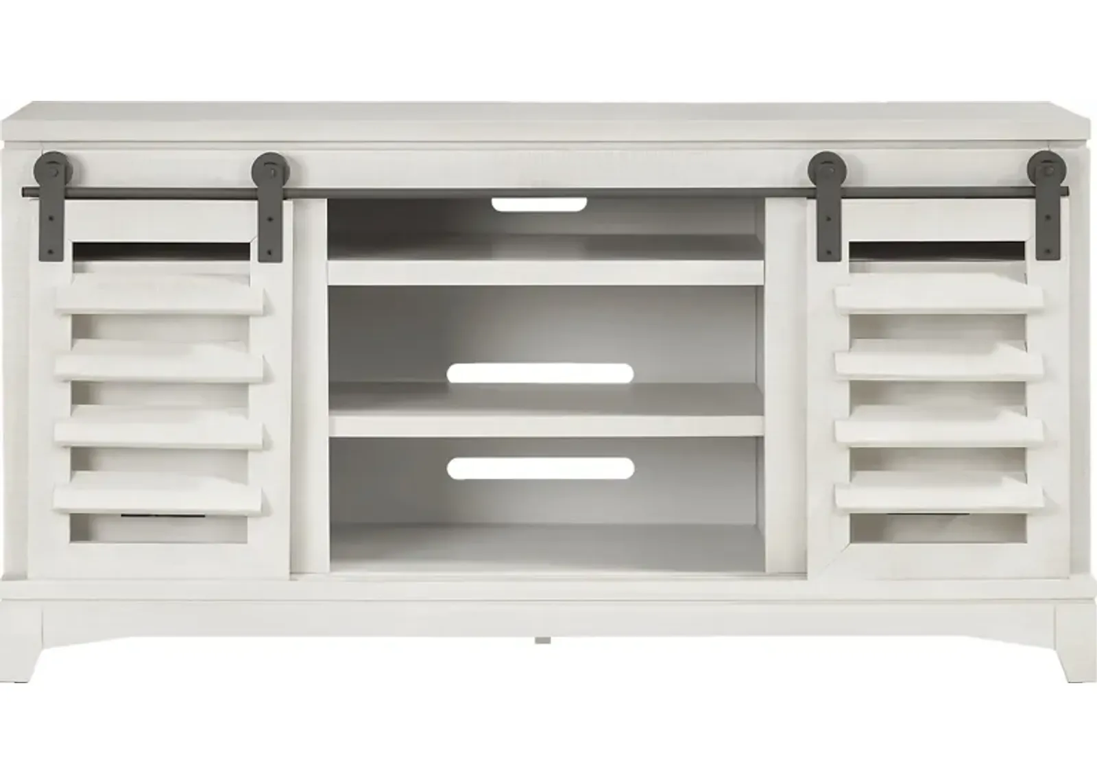 Canoe Creek II White 66 in. Console