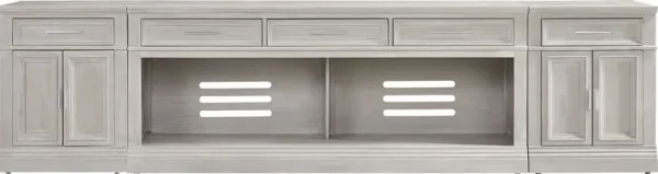 Stephenson Light Gray 3 Pc 78 in. Console with Extensions