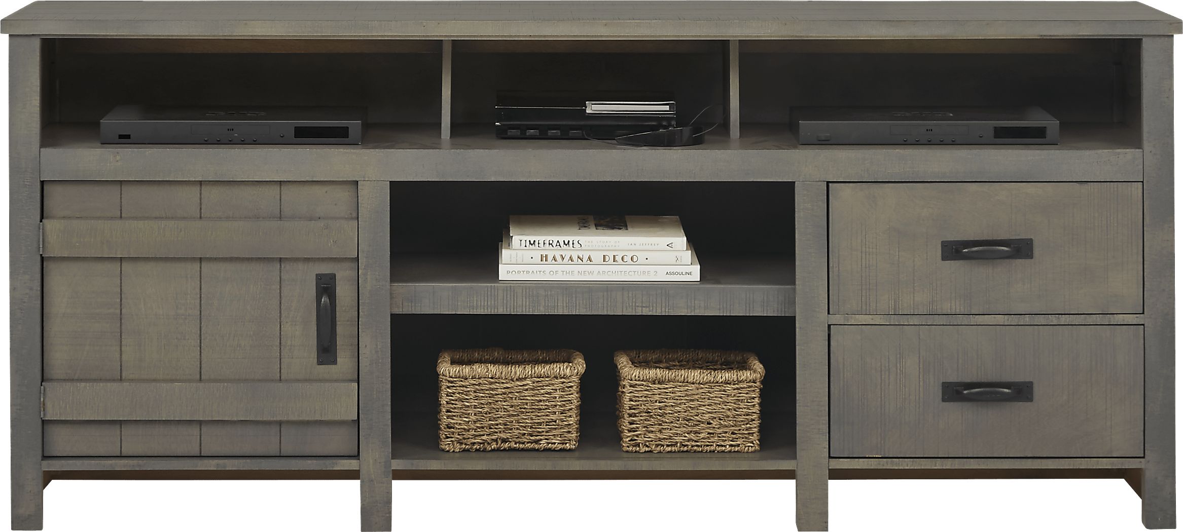 Chattanooga II Gray 76 in. Console