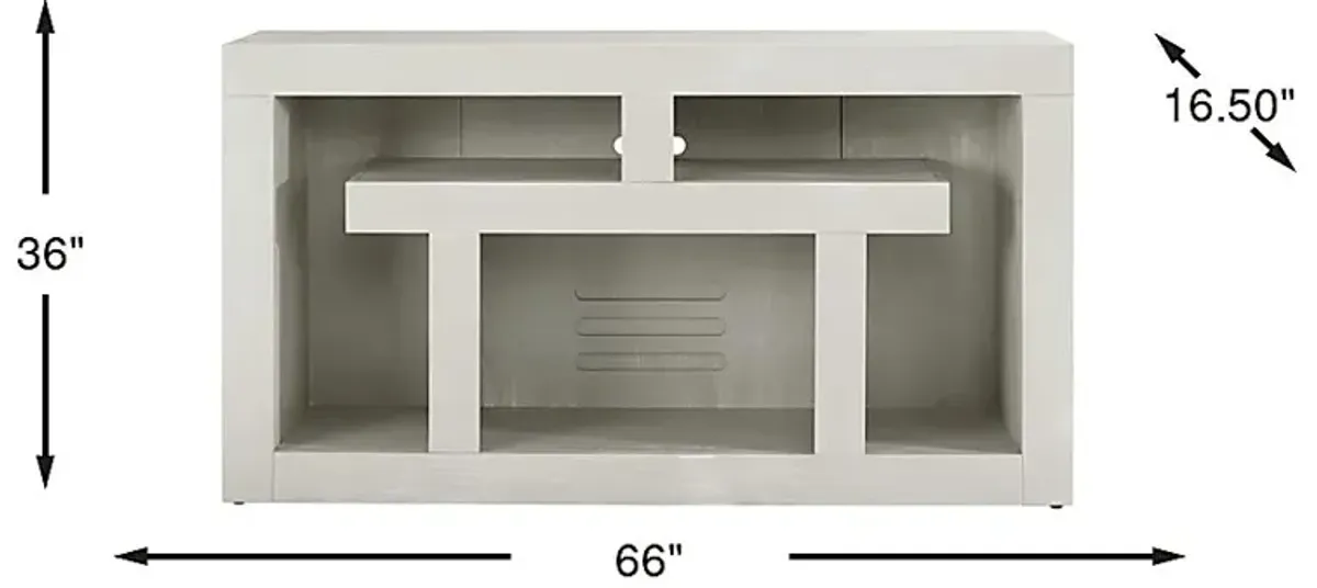 Brookland Park Light Gray 66 in. Console