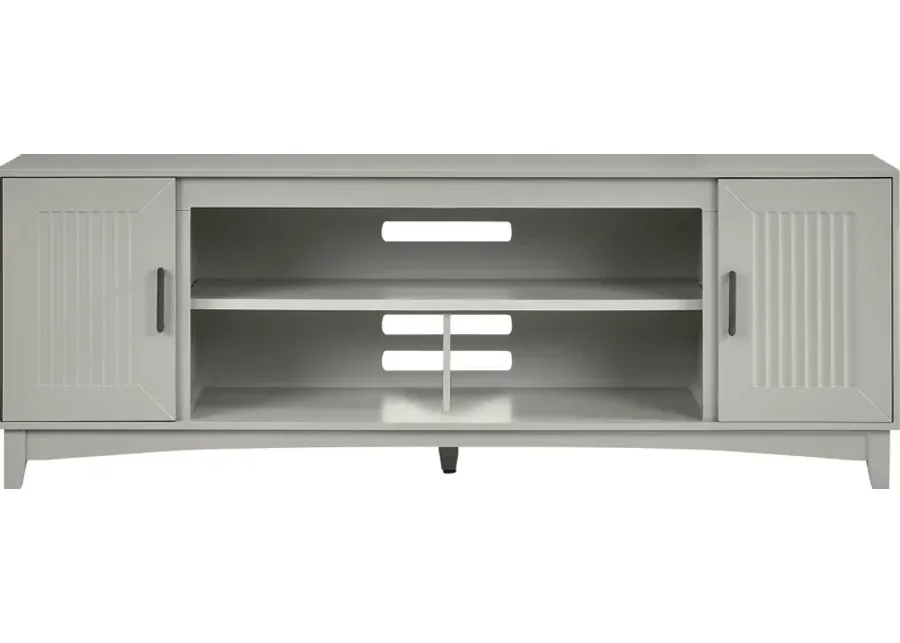 Shanewood II Gray 74 in. Console