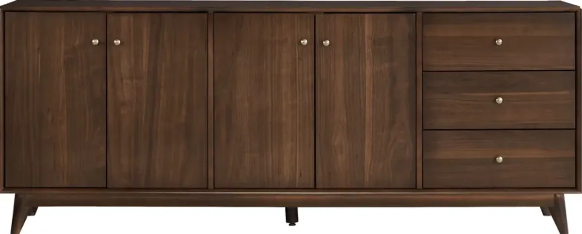 Broxbern Walnut Credenza