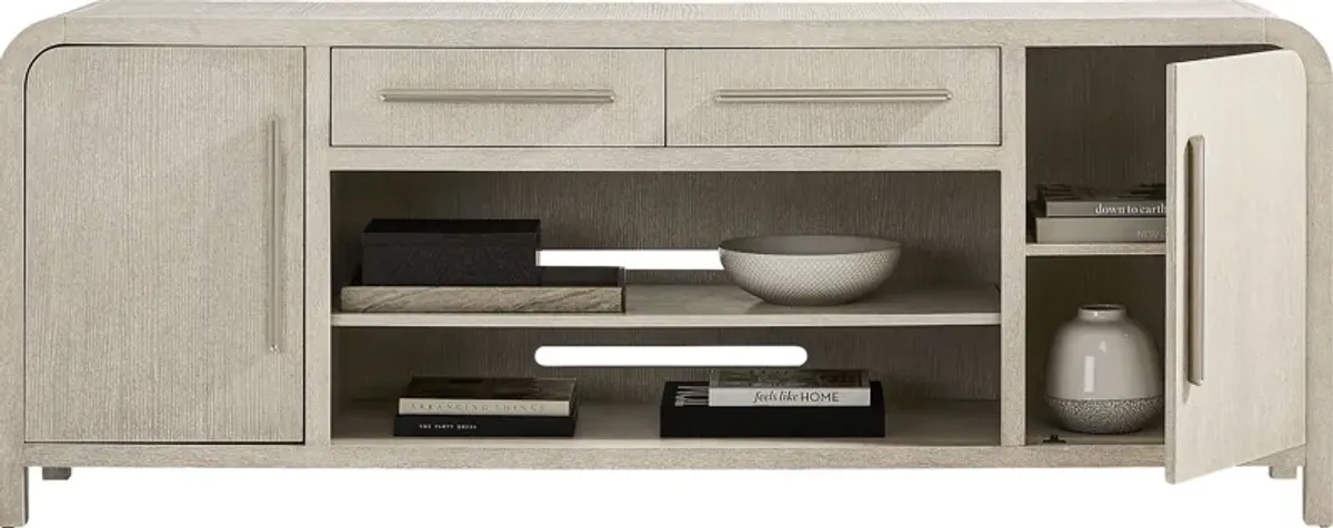 Canyon Light Gray 84 in. Console