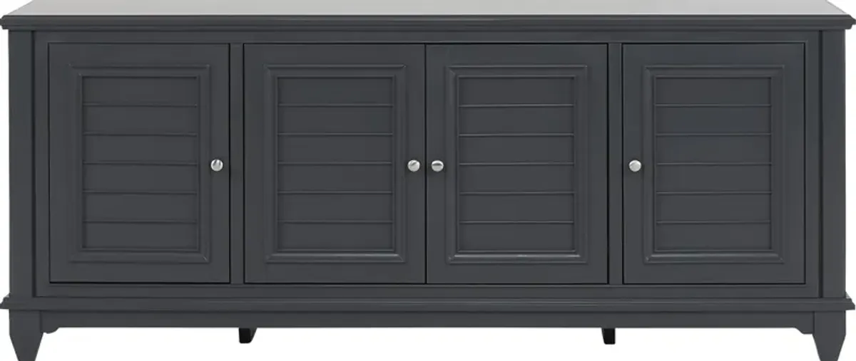 Hilton Head Graphite 81 in. Console