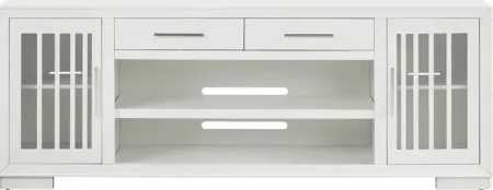 Wyndell Way White 81 in. Console